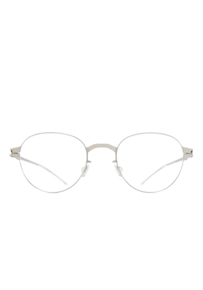 Mykita Selby round-frame glasses - Silver