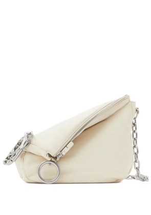 Burberry small Knight leather shoulder bag - Neutrals