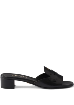 Prada leather sandals - Black