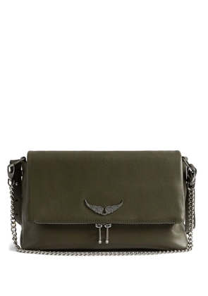 Zadig&Voltaire Rocky wings chain-strap shoulder bag - Green