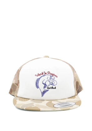 Carhartt WIP camouflage-print cap - Brown