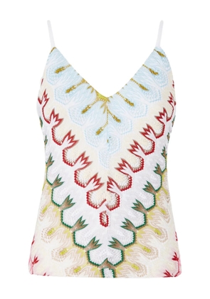 Missoni open-back top - White