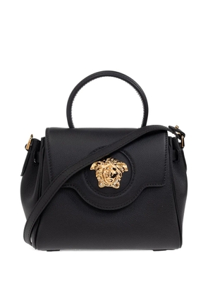Versace Medusa Head-plaque top-handle bag - Black