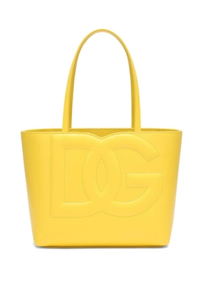Dolce & Gabbana small DG Logo tote bag - Yellow