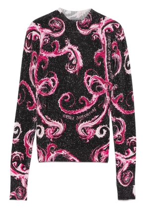 Versace Jeans Couture lurex sweater - Black