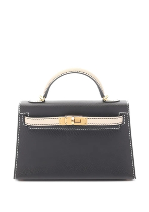 Hermès Pre-Owned 2024 mini Kelly tote bag - Black