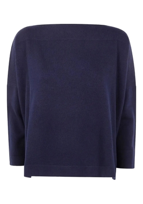 Daniela Gregis boat-neck wool sweater - Blue