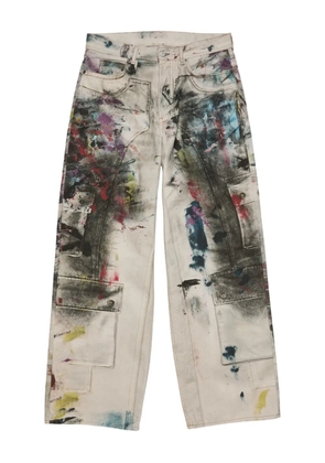 Acne Studios cotton jeans - White
