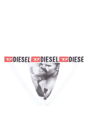 Diesel x Tom of Finland Foundation logo-print briefs - White