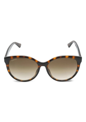 Gucci Pre-Owned 2020s tortoiseshell cat-eye sunglasses - Brown