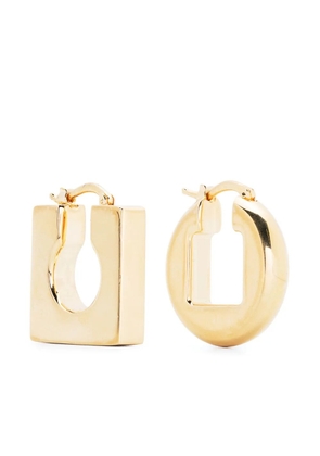Jacquemus Les Boucles Rond Carre earrings - Gold