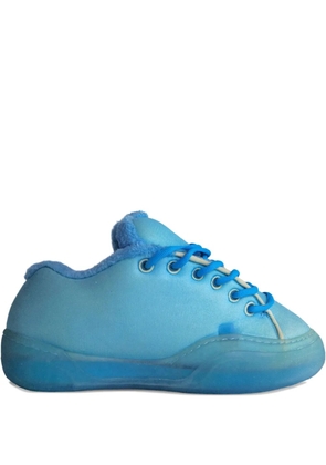 ERL Skate faux-fur trim sneakers - Blue