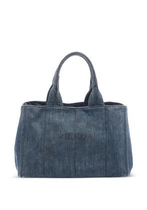 Prada Pre-Owned 00s Canapa tote bag - Blue
