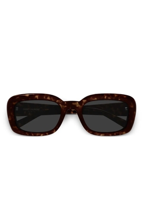 Saint Laurent Eyewear M130 sunglasses - Brown
