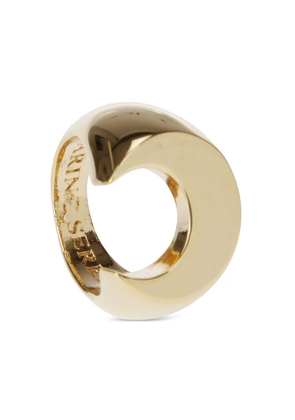 Marine Serre brass ring - Gold