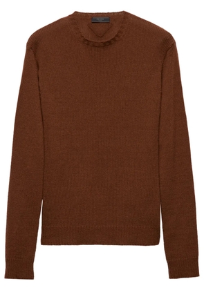 Prada Cashmere crew-neck sweater - Brown