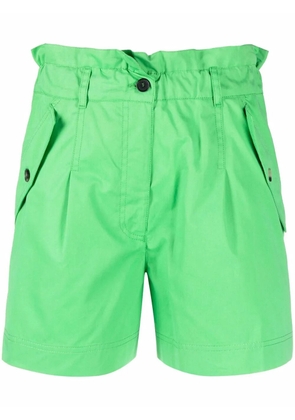 Kenzo high-waisted cargo shorts - Green