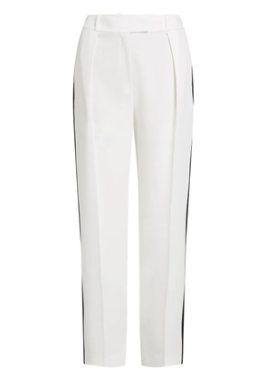 Karl Lagerfeld panelled tailored trousers - White