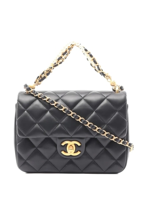 CHANEL Pre-Owned matelasse shoulder bag - Black