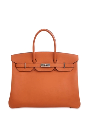 Hermès Pre-Owned 2009 Epsom Birkin Retourne 35 handbag - Orange