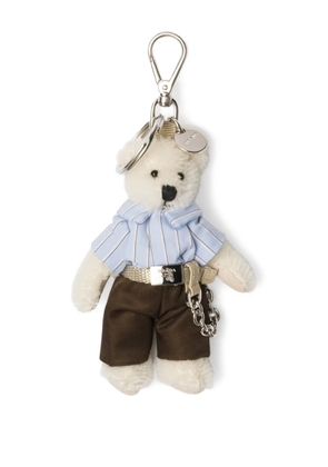 Prada teddy-bear charm - White