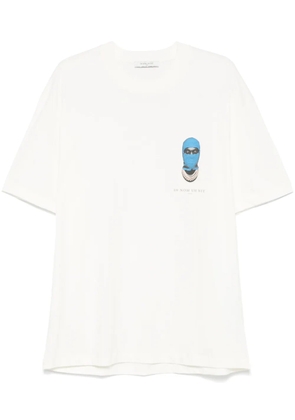 Ih Nom Uh Nit small-mask T-shirt - White