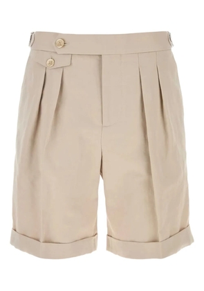 Brunello Cucinelli cuffed bermuda shorts - Neutrals