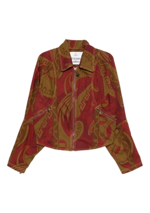 Vivienne Westwood Pourpoint denim jacket - Brown