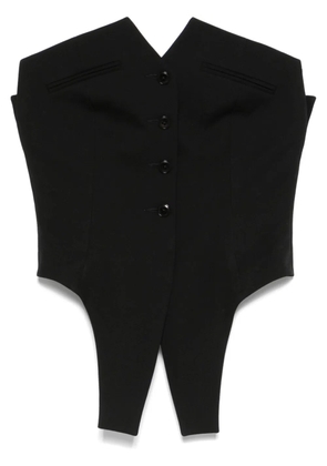 Alexander Wang deconstructed top - Black