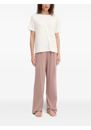 BOSS elastic-waist pyjamas - White