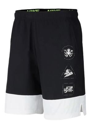 Nike black track shorts