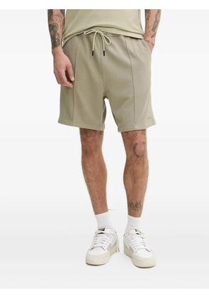 HUGO drawstring textured shorts - Neutrals