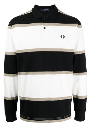 Fred Perry striped cotton polo shirt - Multicolour