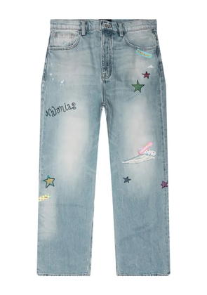 Nahmias star-embroidered jeans - Blue