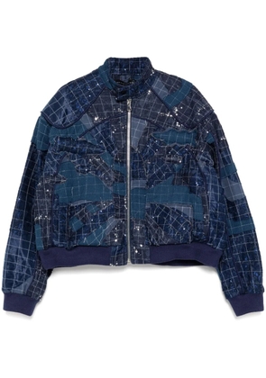 Who Decides War Flight-window jacket - Blue