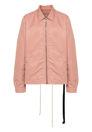 Rick Owens DRKSHDW zip-up shirt jacket - Pink