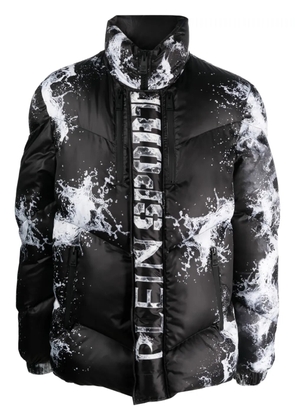 Plein Sport Splash Extreme padded jacket - Black
