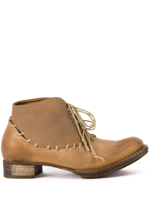 Cherevichkiotvichki lace up boots - Neutrals