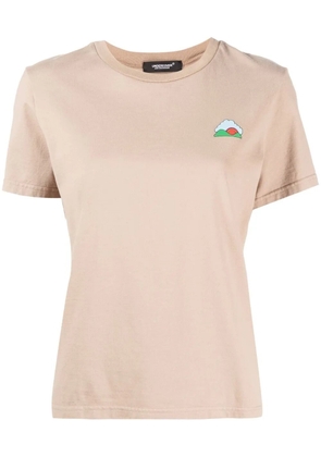 Undercover graphic-print cotton T-shirt - Neutrals
