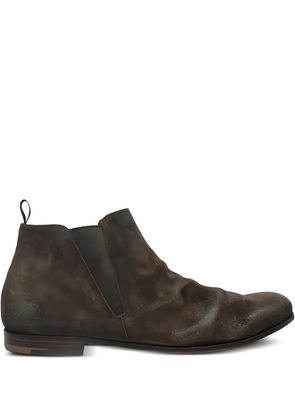 Church's brown pull-tab boots