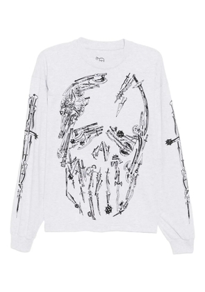 Warren Lotas graphic-print T-shirt - Grey