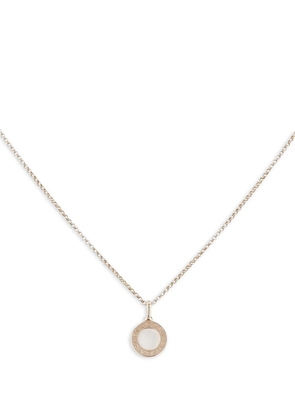 Bvlgari Pre-Owned 2020s pink mother-of-pearl necklace