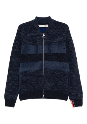 Barbour x Paul Smith bomer cardigan - Blue