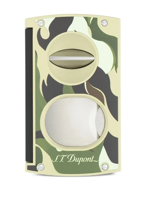 S.T. Dupont camouflage-print cigar cutter - Green