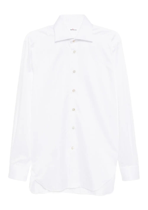 Kiton long-sleeved shirt - White