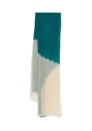 Suzusan dip-dye scarf - Neutrals