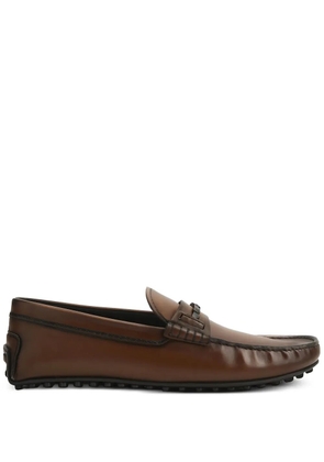 Tod's City Gommino loafers - Brown