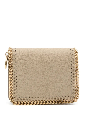 Stella McCartney Falabella chain bifold wallet - Neutrals