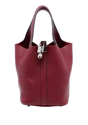 Hermès Pre-Owned 2016 Clemence Picotin Lock 18 handbag - Red