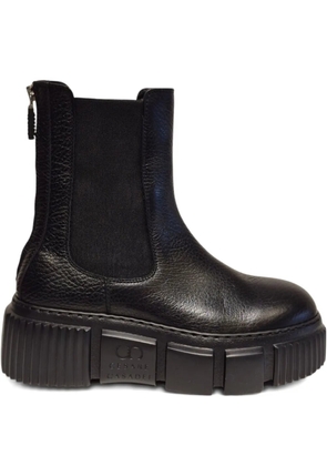 Casadei platform Chelsea boots - Black